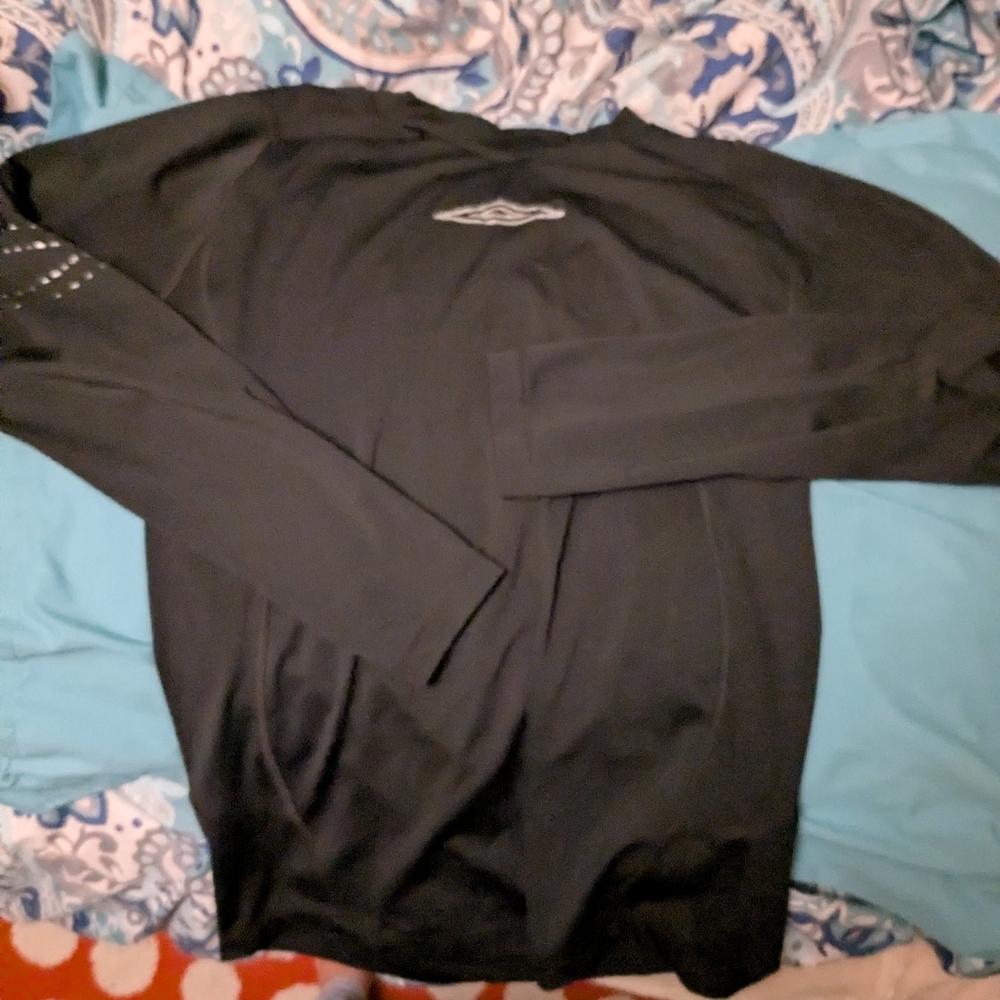 Umbro Black Apparel with Logo